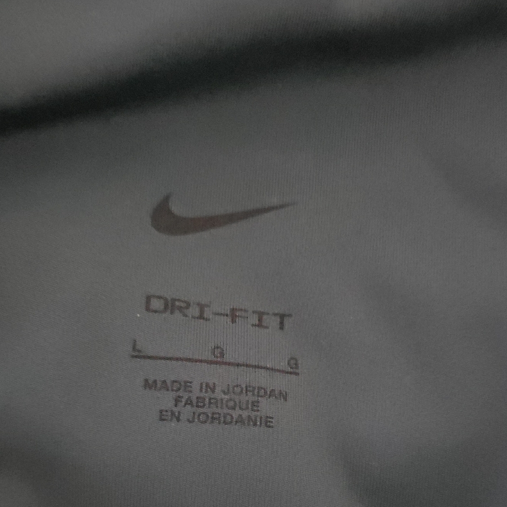 Nike Pro Teal Green Cropped Athletic Tank - Picture 2 of 3